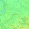 Mappa topografica Achter-Drempt, altitudine, rilievo