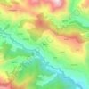 Mappa topografica katal, altitudine, rilievo
