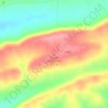 Mappa topografica Pisgah Mountain, altitudine, rilievo