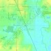 Mappa topografica Winway, altitudine, rilievo