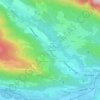 Mappa topografica Obermöschach, altitudine, rilievo