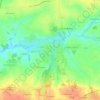 Mappa topografica La Croix, altitudine, rilievo