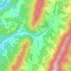 Mappa topografica Trimble, altitudine, rilievo