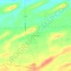 Mappa topografica Langton Corners, altitudine, rilievo