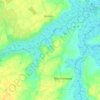 Mappa topografica La Ventinière, altitudine, rilievo
