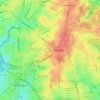 Mappa topografica Kensington View, altitudine, rilievo