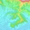 Mappa topografica Colle di Pasta, altitudine, rilievo