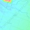 Mappa topografica Kamarahan, altitudine, rilievo