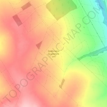 Mappa topografica Quilômetro Quarenta e Um, altitudine, rilievo