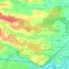 Mappa topografica Edt, altitudine, rilievo
