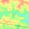 Mappa topografica Shacktown Falls, altitudine, rilievo