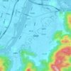 Mappa topografica 南通镇, altitudine, rilievo