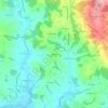 Mappa topografica Mayberg, altitudine, rilievo