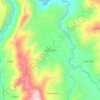 Mappa topografica Tigua Chami, altitudine, rilievo