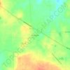 Mappa topografica Ben Wheeler, altitudine, rilievo
