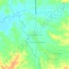 Mappa topografica Tambo de Arriba, altitudine, rilievo
