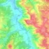 Mappa topografica A Quissa, altitudine, rilievo