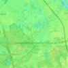 Mappa topografica Gijzenrooi, altitudine, rilievo