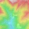 Mappa topografica La Brighetta, altitudine, rilievo