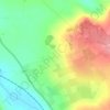 Mappa topografica Weydale, altitudine, rilievo