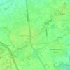 Mappa topografica Budschop, altitudine, rilievo