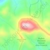 Mappa topografica Buffalo Mountain, altitudine, rilievo