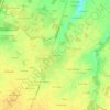 Mappa topografica La Voie Dieu, altitudine, rilievo
