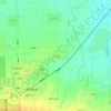 Mappa topografica 大良村, altitudine, rilievo