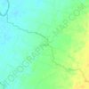 Mappa topografica Guabas, altitudine, rilievo