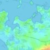 Mappa topografica Kerjacob, altitudine, rilievo