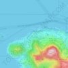 Mappa topografica 西環, altitudine, rilievo
