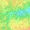 Mappa topografica Guitayne, altitudine, rilievo