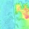 Mappa topografica Capelle, altitudine, rilievo