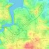 Mappa topografica La Furetais, altitudine, rilievo
