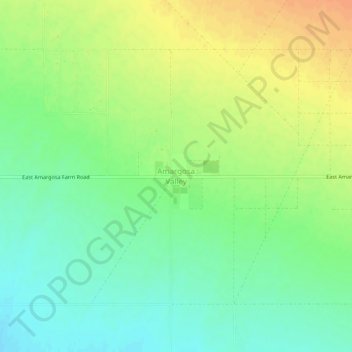 Mappa topografica Amargosa Valley, altitudine, rilievo