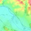 Mappa topografica Brazis, altitudine, rilievo