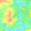 Mappa topografica Gauchis, altitudine, rilievo