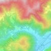 Mappa topografica Dezza, altitudine, rilievo