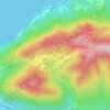 Mappa topografica Vararo, altitudine, rilievo