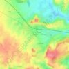 Mappa topografica Les Noyers, altitudine, rilievo