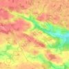 Mappa topografica L'Isle, altitudine, rilievo