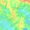 Mappa topografica Lezevorh, altitudine, rilievo