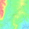 Mappa topografica Sapa Grande, altitudine, rilievo