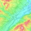 Mappa topografica Gallo, altitudine, rilievo