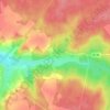 Mappa topografica La Charmoye, altitudine, rilievo