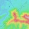 Mappa topografica 鸡公山, altitudine, rilievo