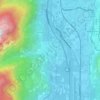 Mappa topografica Ravina, altitudine, rilievo