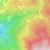 Mappa topografica Sanbuco, altitudine, rilievo