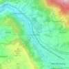 Mappa topografica Görschnitz, altitudine, rilievo