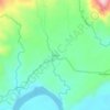 Mappa topografica Chichis, altitudine, rilievo